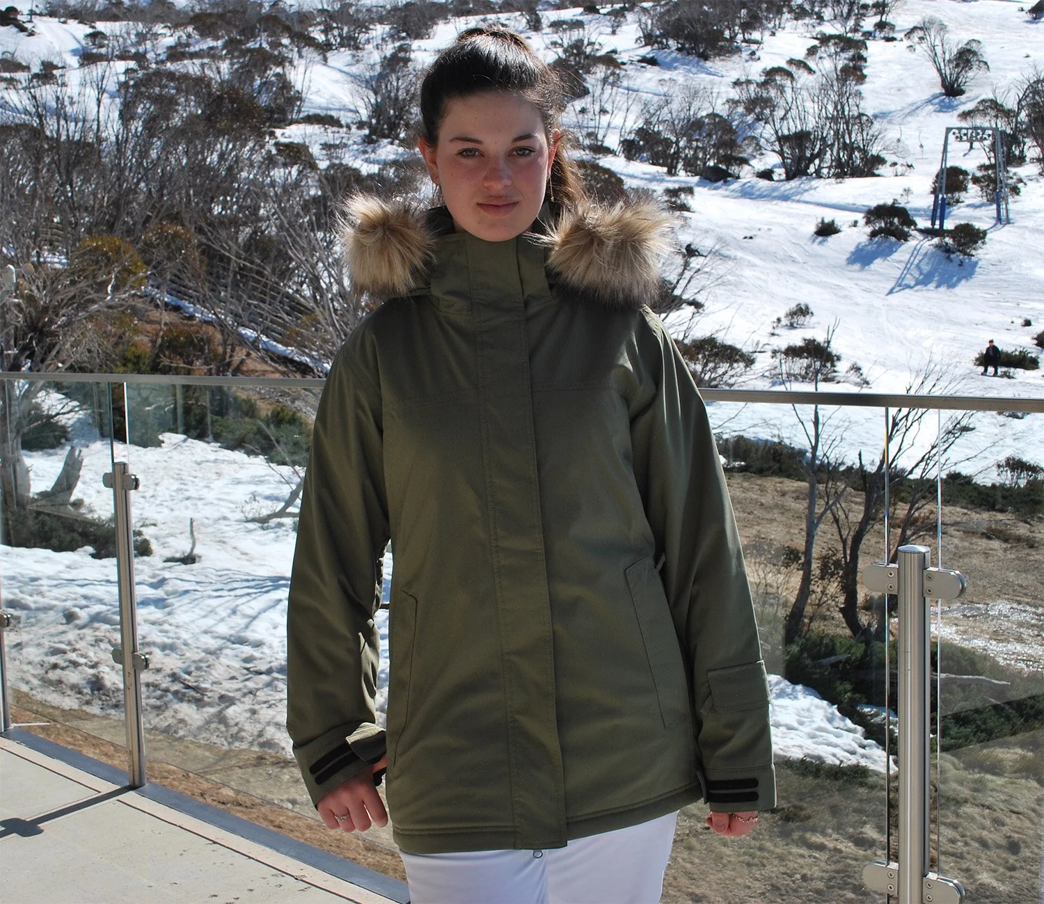 Snow jacket womens plus size best sale